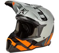 Klim F5 Koroyd Ascent Carbon Motocross Helmet, blue/orange, size M (56/57)