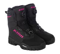 Klim Fierce GTX BOA Women's Snowmobile Boots Black/Pink Glo42.5 Black,Pink Glo