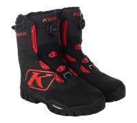 Klim Force GTX BOA Snowmobile Boots Black/Fiery Red42.5 Black,Fiery Red