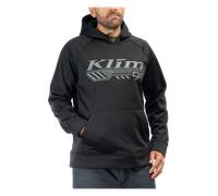 Klim Foundation Pullover Hoodie Black/MonumentXXL Black,Monument