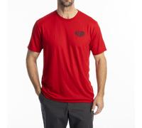 Klim Full Throttle Tri-Blend T-Shirt, grey-red, size 3XL for Men