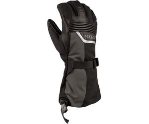 Klim Fusion Snowmobile Gloves, black/grey, size 2XL