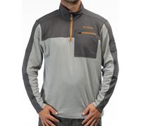 Klim Glacier 1/4 Zip Pullover, light grey/dark grey, size M