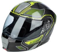 Klim GT1 Expedition Carbon Helmet, black/neon yellow, size XXXL (65/66)