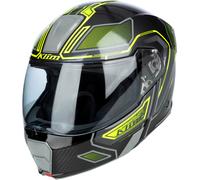 Klim GT1 Expedition Carbon Helmet, black-yellow, size L for Men