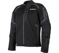 Klim Induction Pro 2025 Perforated Motorcycle Mesh Leather-/Textile Jacket, black, size 3XL