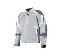 Klim Induction Pro, textile jacket 3XL Light Grey/White/Grey
