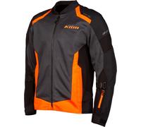 Klim Induction, textile jacket XXL Black/Dark Grey/Orange
