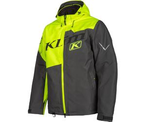 Klim Instinct 2022 Snowmobile Jacket, black-grey-yellow, size M for Men