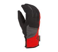Klim Inversion Gore-Tex Motorcycle Gloves, black-red, size S