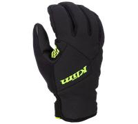 Klim Inversion Insulated Motorcycle Gloves, black-yellow, size XS for Men
