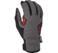 Klim Inversion Motorcycle Gloves, grey/red, size 2XL
