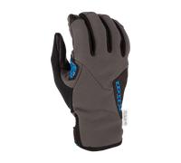 Klim Inversion Snow Gloves Asphalt/Electric Blue LemonadeS Asphalt,Electric Blue Lemonade