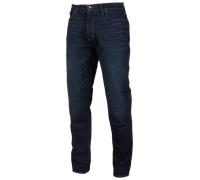 Klim K Forty 3 Tapered Stretch Denim Motorcycle Jeans, blue, size 30