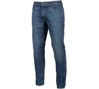 Klim K Forty 3 Tapered Stretch Denim Motorcycle Jeans, blue, size 31