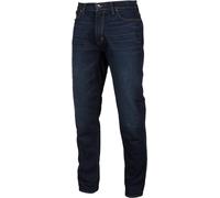 Klim K Forty 3 Tapered Stretch Denim Motorcycle Jeans, blue, size 33