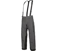 Klim Kaos 2022 Snowmobile Bib Pants, black-grey, size L for Men