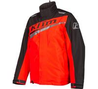 Klim Kaos Snowmobile Jacket, black-red, size L for Men