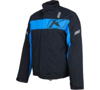 Klim Keweenaw 2025 waterproof Snowmobile Jacket, black/blue, size XXL