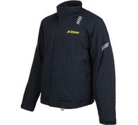 Klim Keweenaw 2025 waterproof Snowmobile Jacket, black/yellow, size M