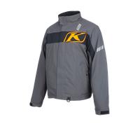 Klim Keweenaw 2025 waterproof Snowmobile Jacket, grey-yellow, size M for Men
