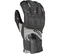 Klim Adventure GTX Short Motorcycle Gloves, grey, size L