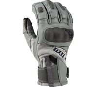 Klim Adventure GTX Short Motorcycle Gloves, light grey, size L