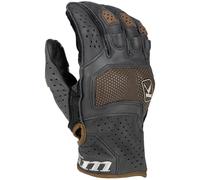 Klim Badlands Aero Pro Short 2024 Motorcycle Gloves, black-brown, size M for Men