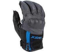 KLIM KLIM - Gloves Induction Asphalt / Electric Blue Lemonade M