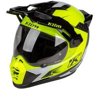Klim Krios Pro Charger Motocross Helmet, black-yellow, size 3XL for Men