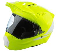 KLIM KLIM - Helmet X1 Alpha Hi-Vi / White 3XL