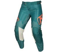 Klim XC Lite 2023 Ladies Motocross Pants, green-orange, size 14 30 for Women