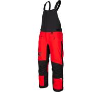 Klim Klimate 2022 Snowmobile Bib Pants, black-red, size M for Men