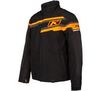 Klim Klimate 2022 Snowmobile Jacket, black-orange, size S for Men