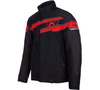 Klim Klimate 2022 Snowmobile Jacket, black-red, size XL for Men