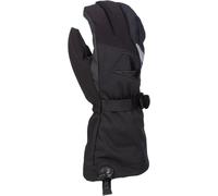 Klim Klimate Gauntlet Snowmobile Gloves, black/black, size XL