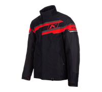 Klim Klimate 2022 Snowmobile Jacket, black-red, size XL for Men
