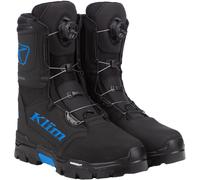 Klim Klutch GTX BOA Snowmobile Boots, black/blue, size 7