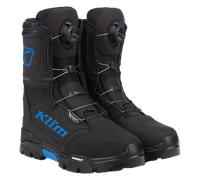Klim Klutch GTX BOA Snowmobile Boots, black-blue, size 43