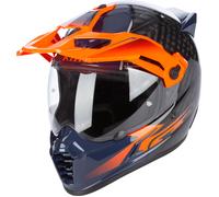 Klim Krios Pro ECE/DOT Echo, adventure helmet XXL Carbon/Black/Dark Blue/Orange