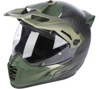 Klim Krios Pro Echo Carbon ECE/DOT Enduro Helmet, black-green, size XL for Men