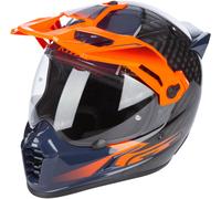 Klim Krios Pro ECE/DOT Echo, adventure helmet 3XL Carbon/Black/Dark Blue/Orange