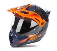 Klim Krios Pro Echo Carbon ECE/DOT Enduro Helmet, black-orange, size L for Men