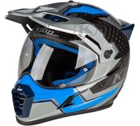 Klim Krios Pro Motocross Helmet, grey/blue, size XXXL (65/66)