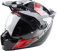 Klim Krios Pro Spectrum Carbon ECE/DOT Enduro Helmet, black-red, size XL for Men