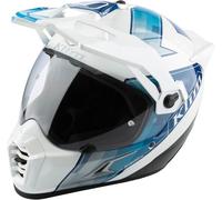 Klim Krios Pro ECE/DOT Spectrum, adventure helmet XXL White/Black/Blue
