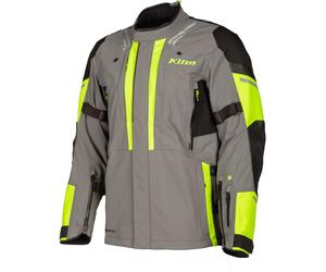 Klim Latitude 2023 Motorcycle Textile Jacket, grey-yellow, size S for Men