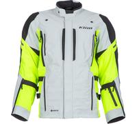 Klim Latitude Rogue Gore-Tex Motorcycle Textile Jacket, light grey/neon, size 3XL