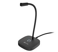 KLIM Lingo - Desktop USB Microphone for PC and Mac - with Mute Button - Compatible with Any Computer - Professional PC Microphone with High Definition Audio - New