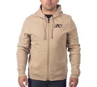 Klim Lost River Zip Hoodie, beige, size S